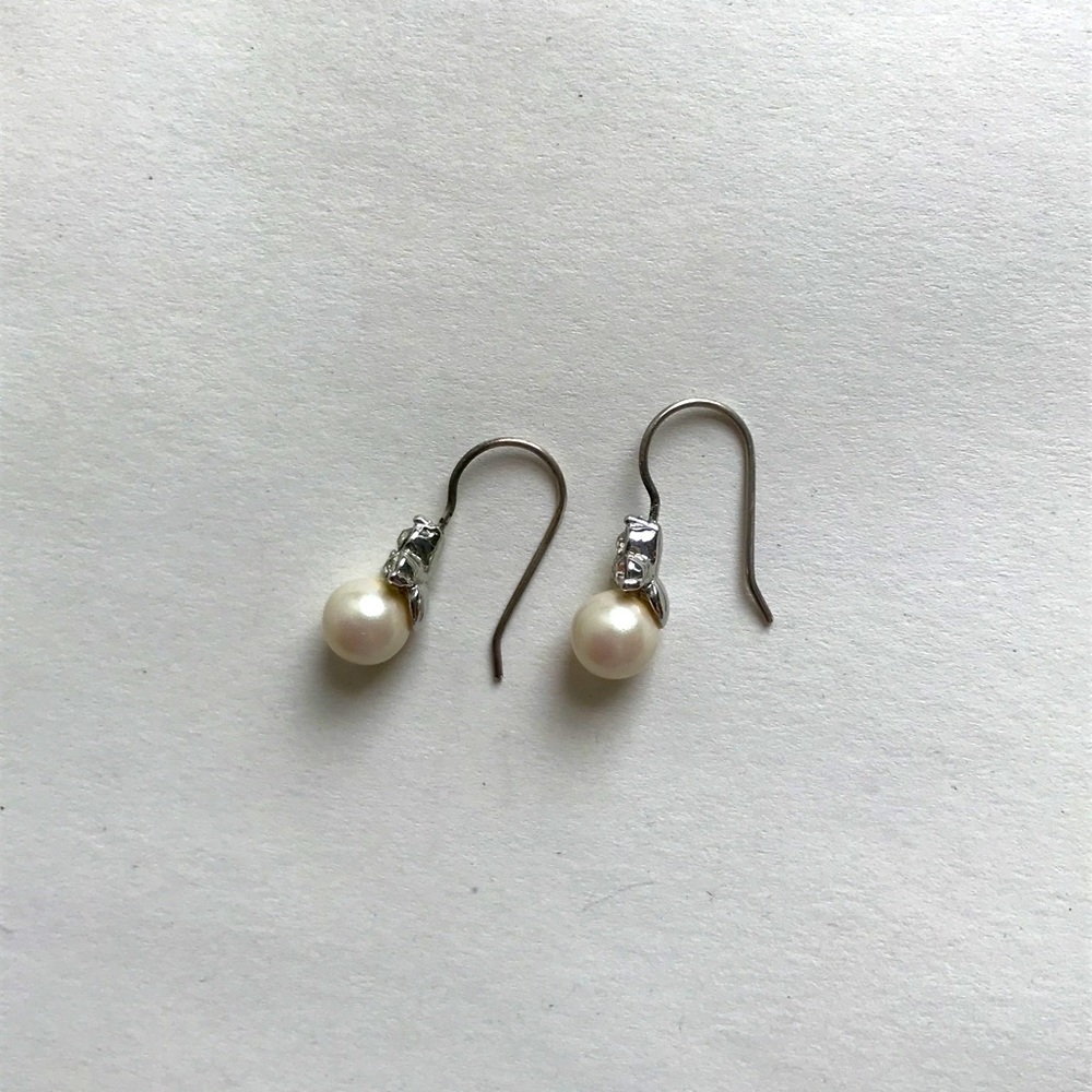 Beautiful Pearlescent Drop Earrings